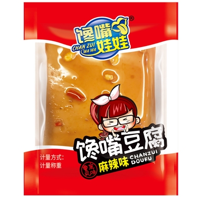 上?！拘缕贰筐捵焱尥?饞嘴豆腐-麻辣味